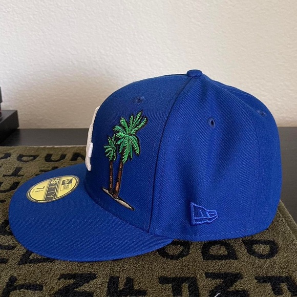 LA Dodgers 50th anniversary edition fitted 7 1/8 - Picture 4 of 5